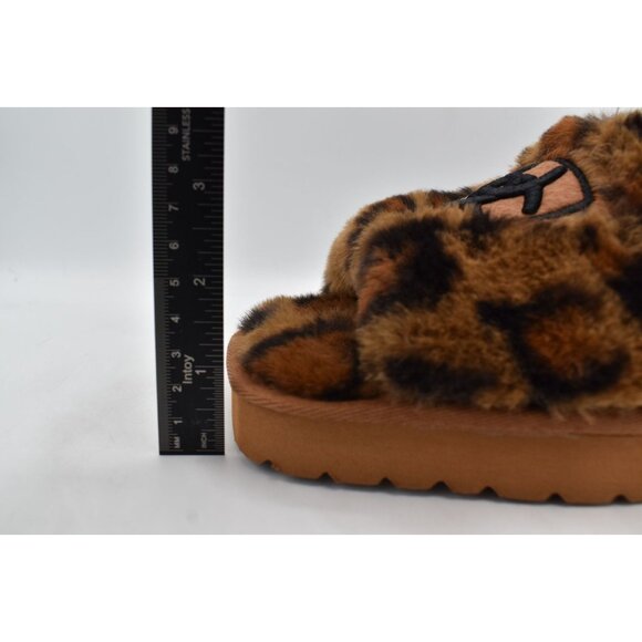 Ariat Womens Size 10 Cozy Slide Animal Print Leopard Slip On Slippers Shoes - Picture 11 of 13